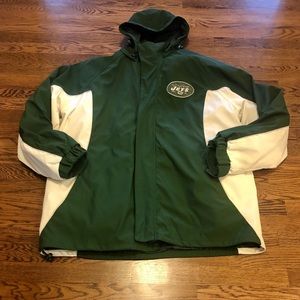 NWOT NFL Jets football coat XL High Quality!